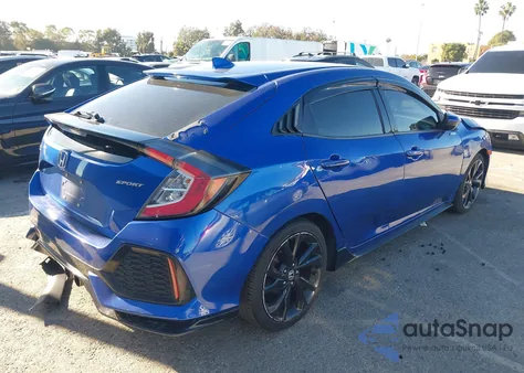 2017 Honda Civic Sport из США, поврежденный, VIN SHHFK7H44HU407187